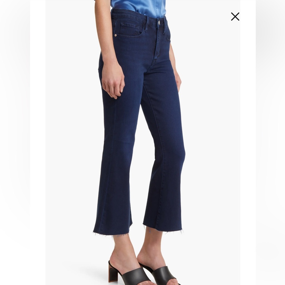 Frame Le Crop Jean Raw Hem - Size 25